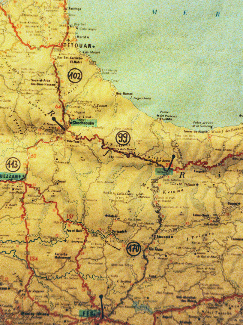 Durchgeplant bis auf den Kilometer war unsere erste Reise durch Marokko 1979