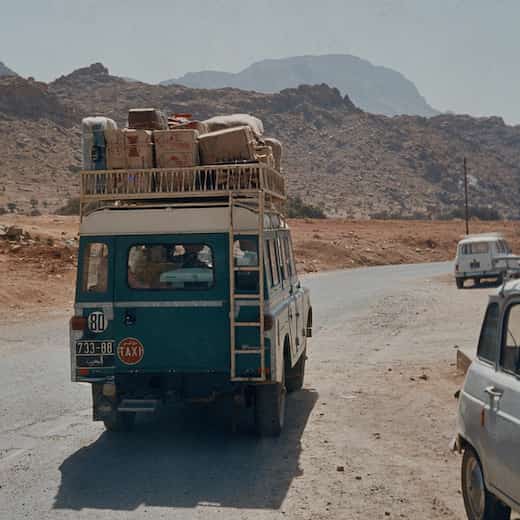 Landrover Taxi in Marokko